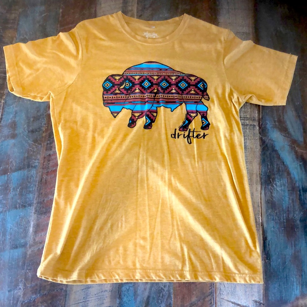 Aztec Buffalo “drifter”Tee